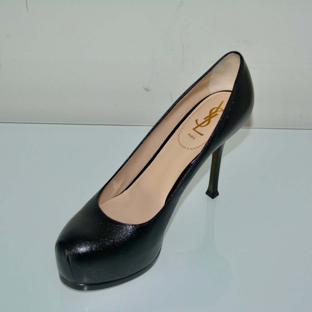 NIB Yves Saint Laurent Tribtoo Tribute Leather Pumps Shoes - Picture 5 of 9